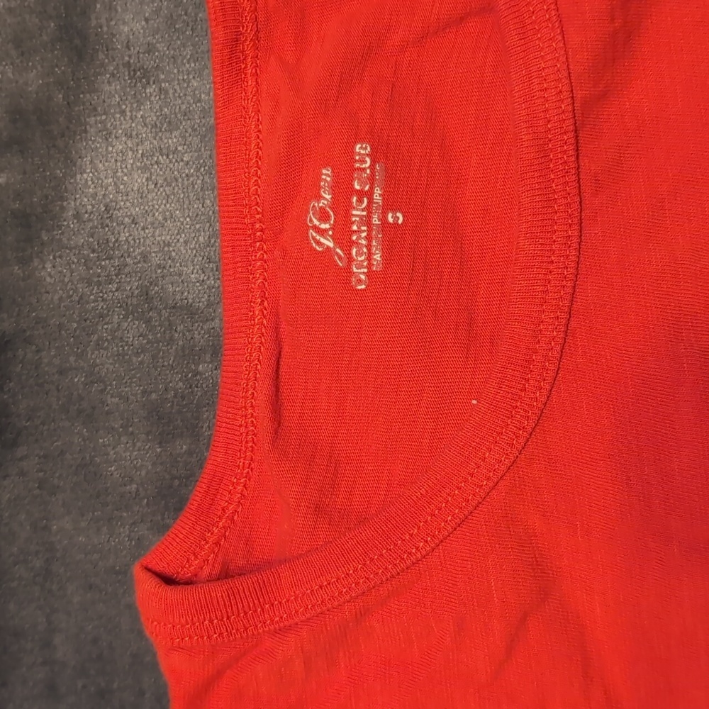 J.Crew 90s Cropped Organic Slub - Picture 2 of 3